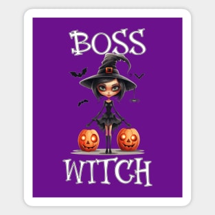 Boss Witch Magnet